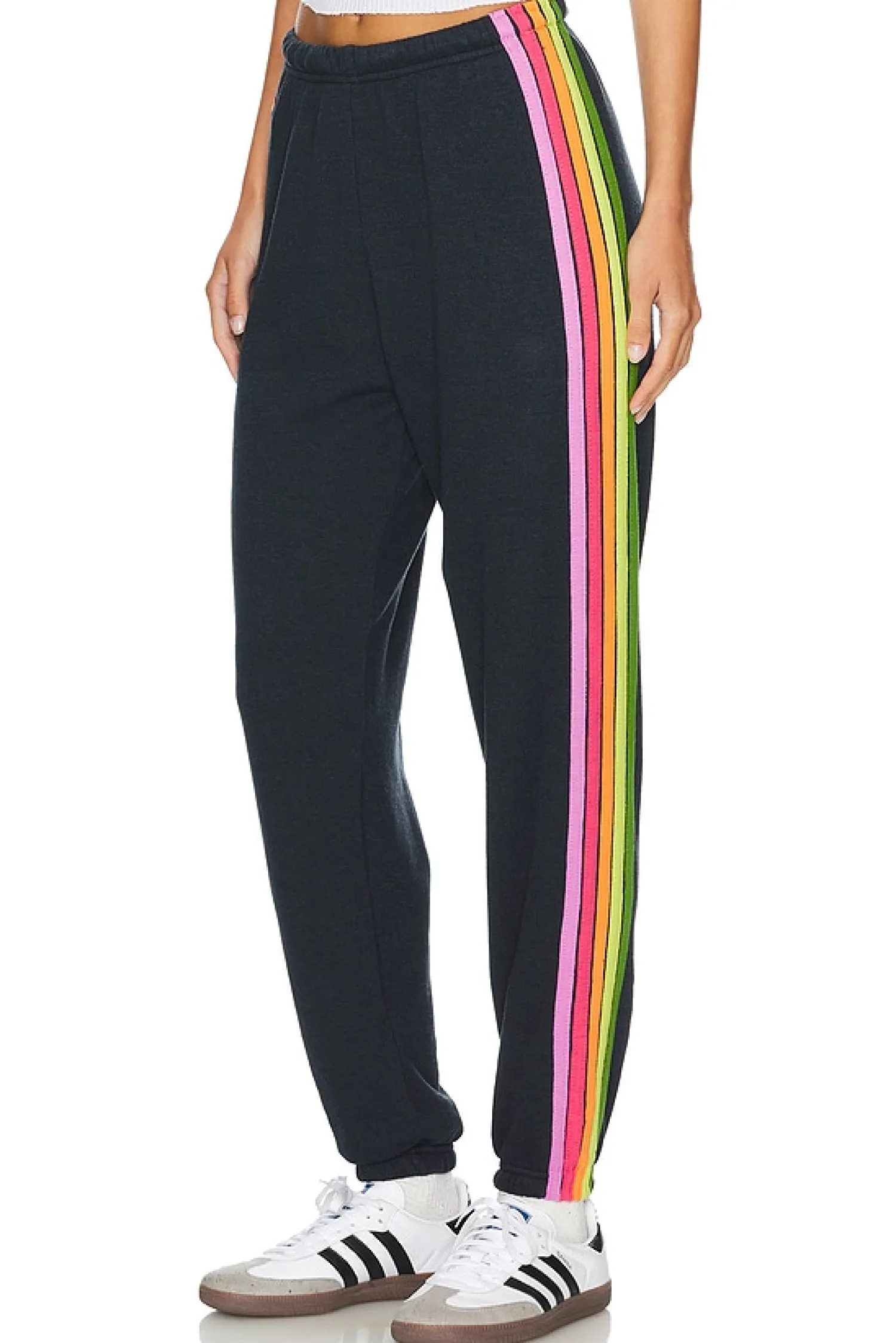 Women Aviator Nation Pants|Loungewear>5 Stripe Sweatpant