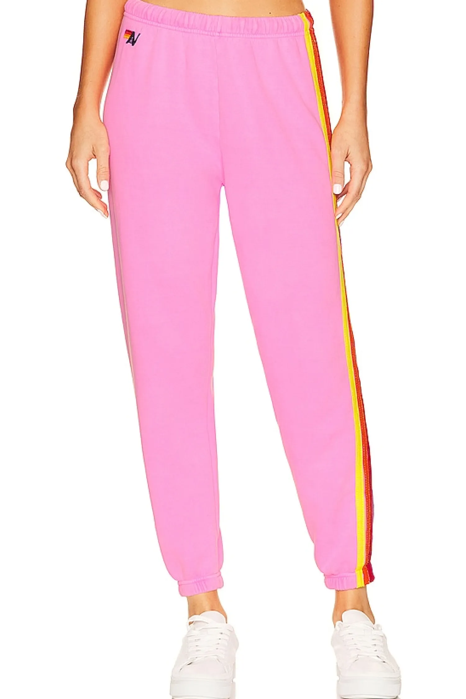 Women Aviator Nation Pants|Loungewear>5 Stripe Sweatpant