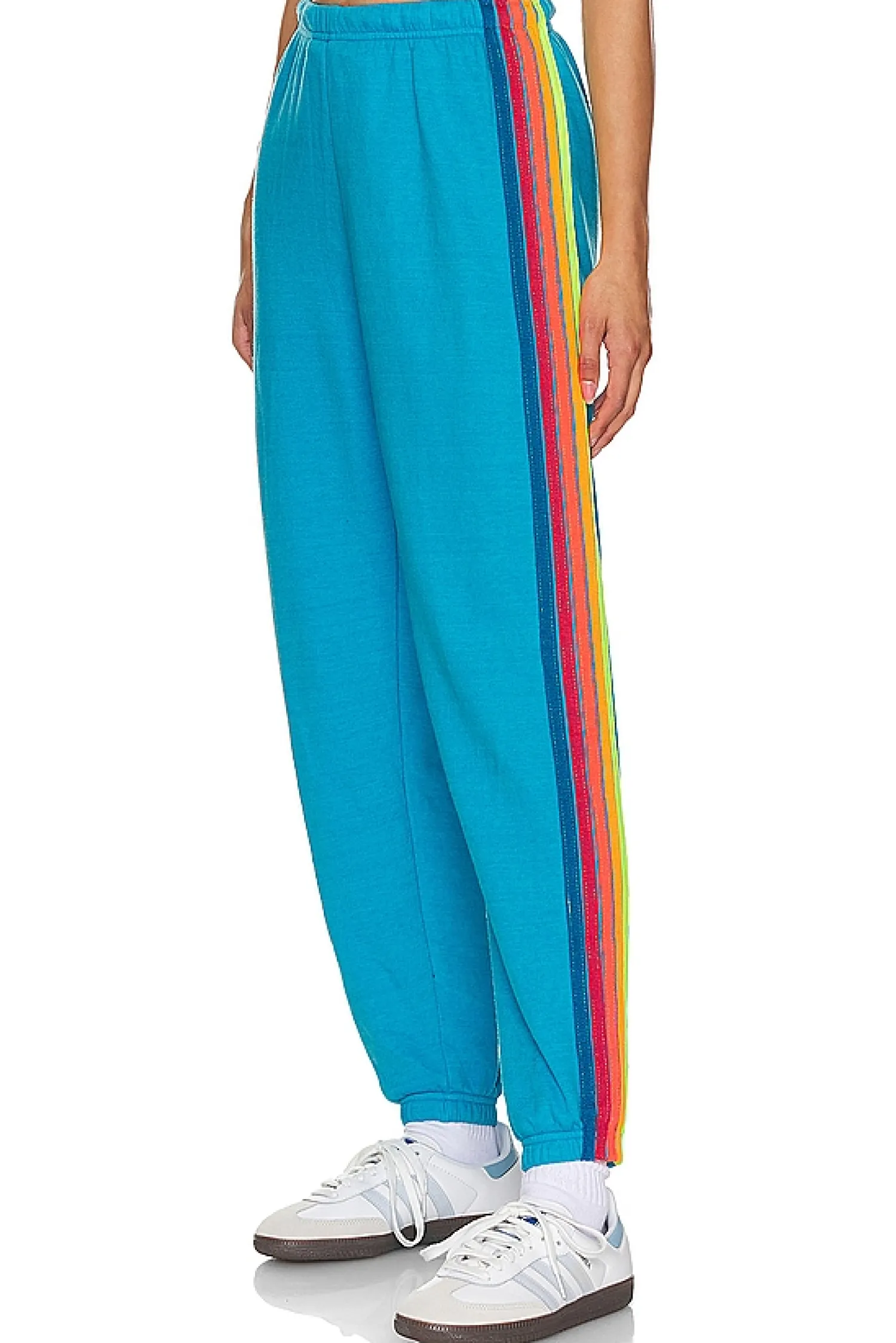 Women Aviator Nation Pants|Loungewear>5 Stripe Sweatpant
