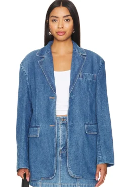 Women Bardot Jackets & Coats>Abi Denim Oversized Blazer