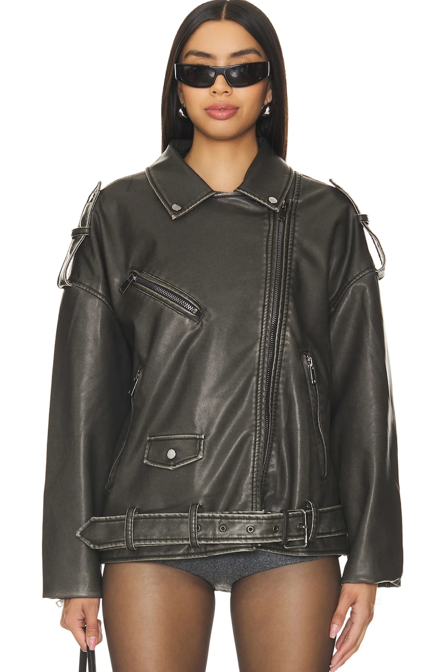 Women LIONESS Jackets & Coats>Ace Biker Jacket