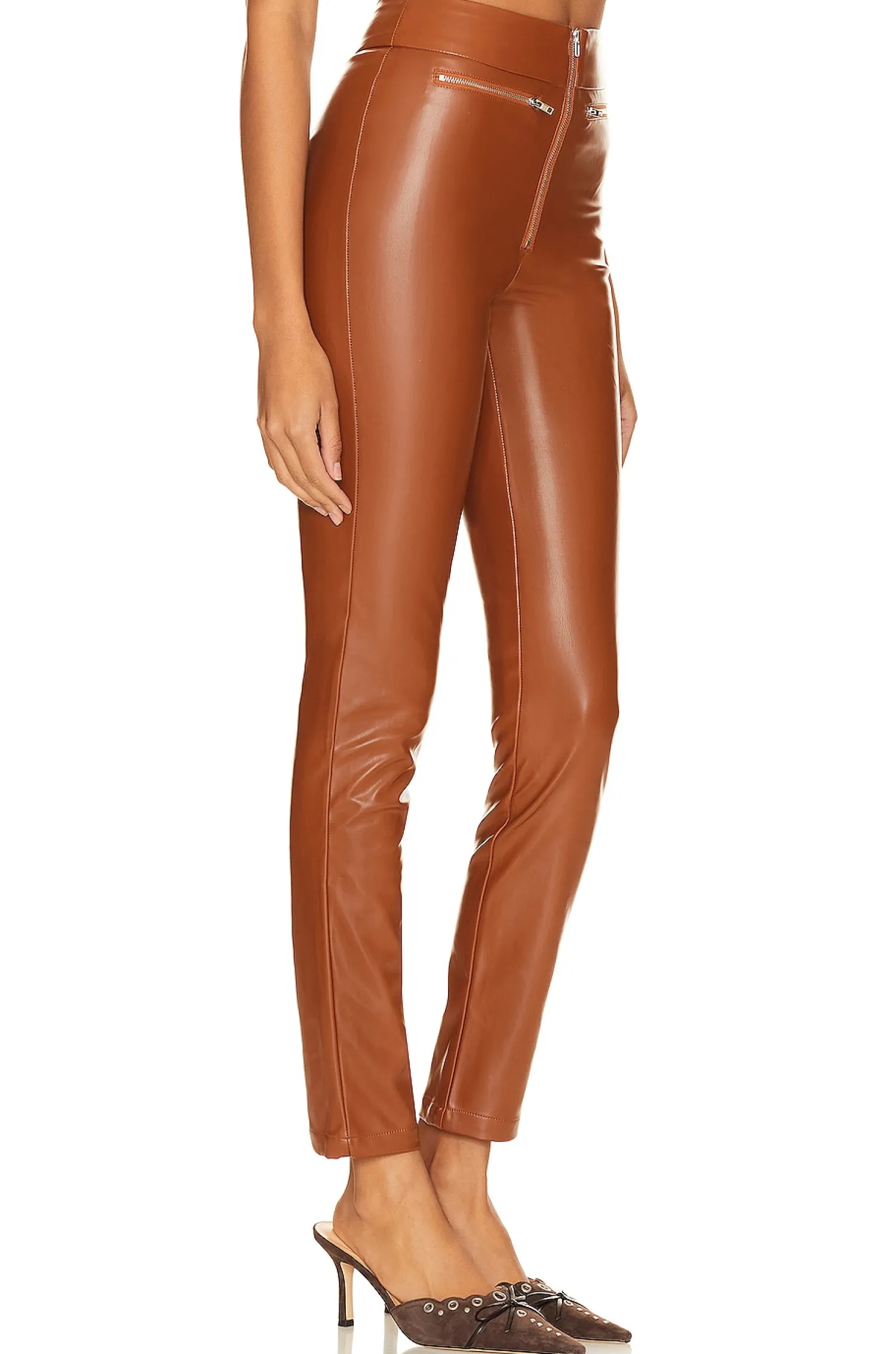 Women superdown Pants>Adonia Zipper Front Pant