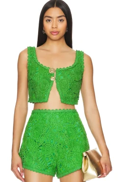 Women AMUR Matching Sets>Aella Crop Top