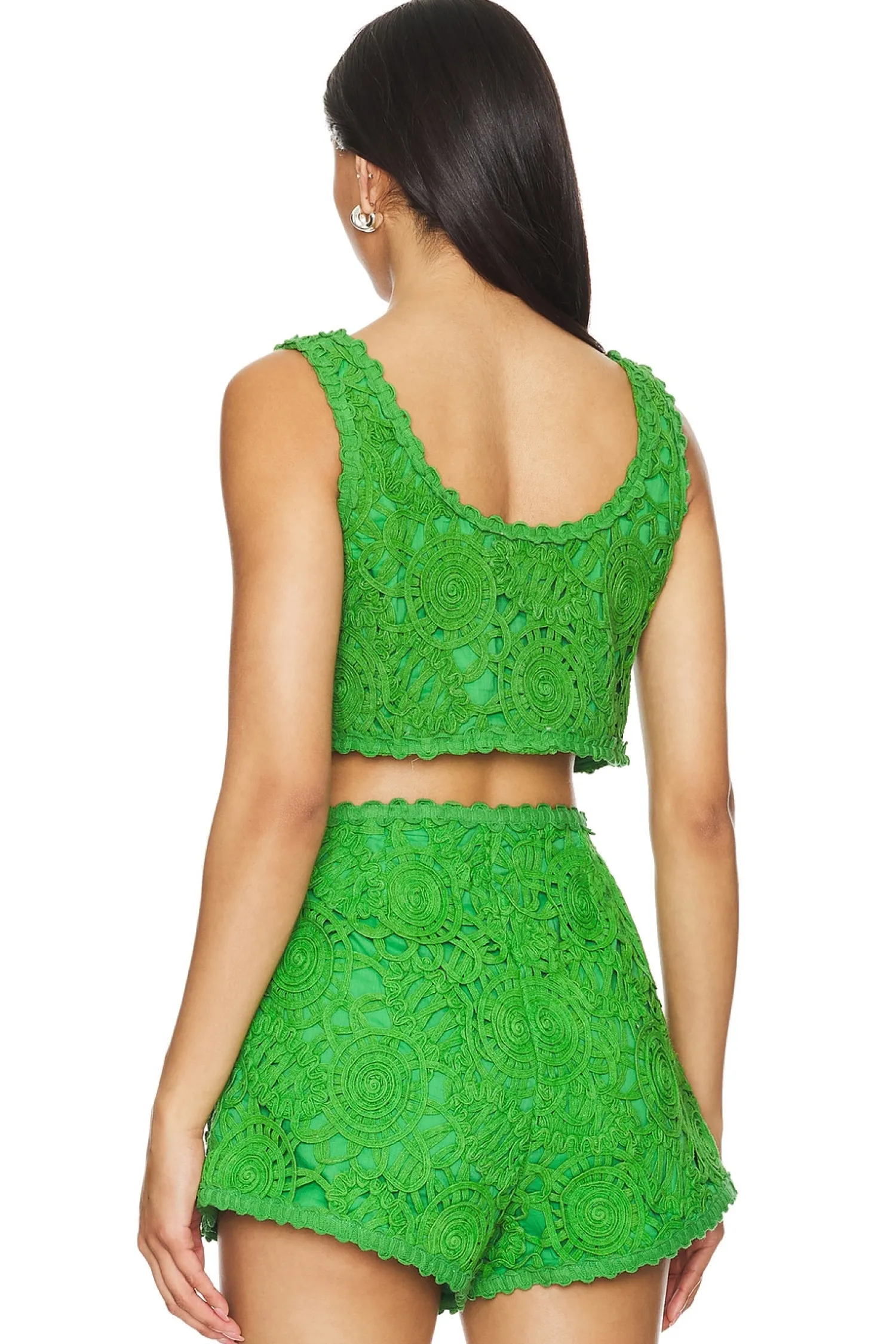 Women AMUR Matching Sets>Aella Crop Top