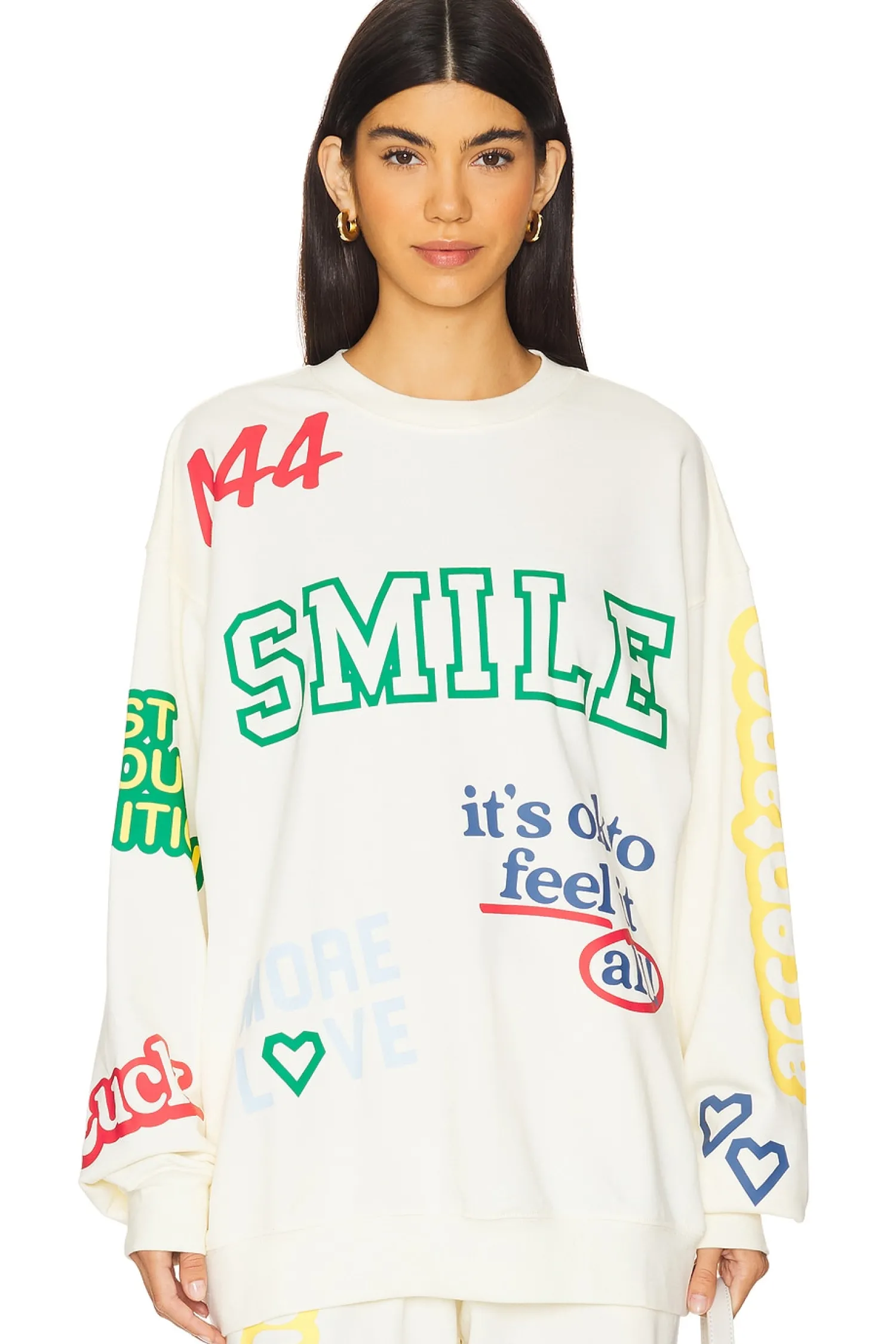 Women The Mayfair Group Loungewear>Affirmations Crewneck