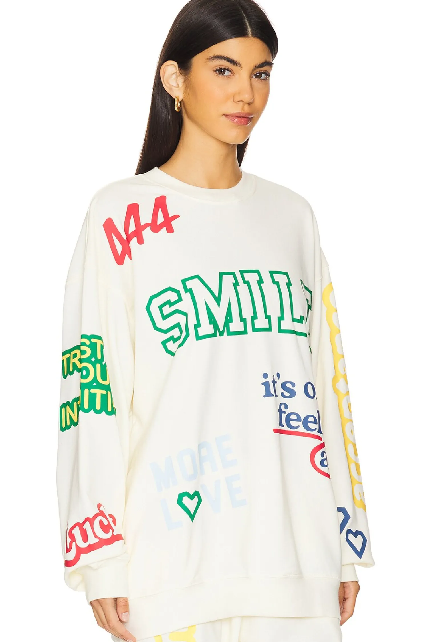 Women The Mayfair Group Loungewear>Affirmations Crewneck