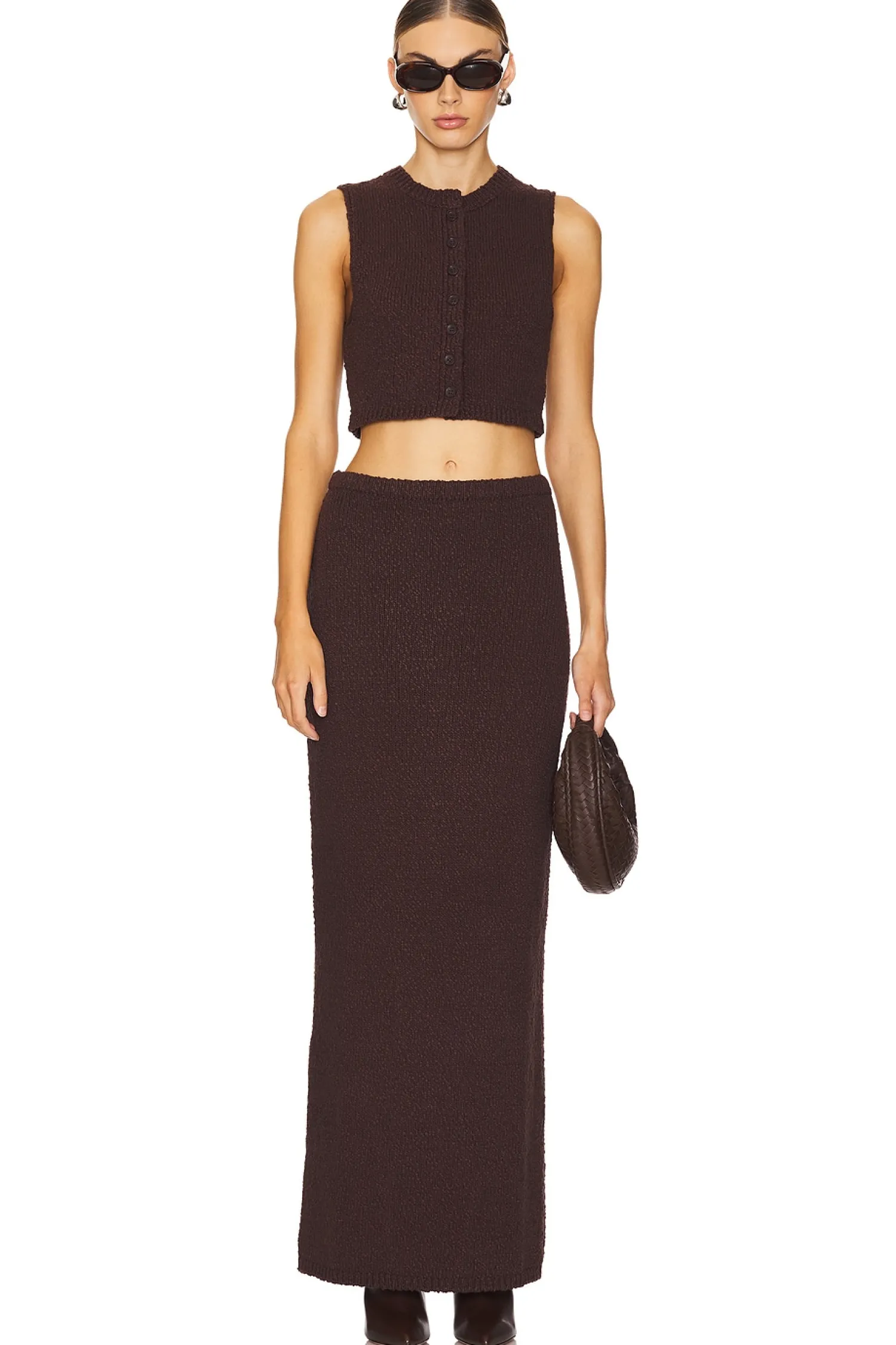 Women Lovers and Friends Matching Sets>Agnese Cropped Vest