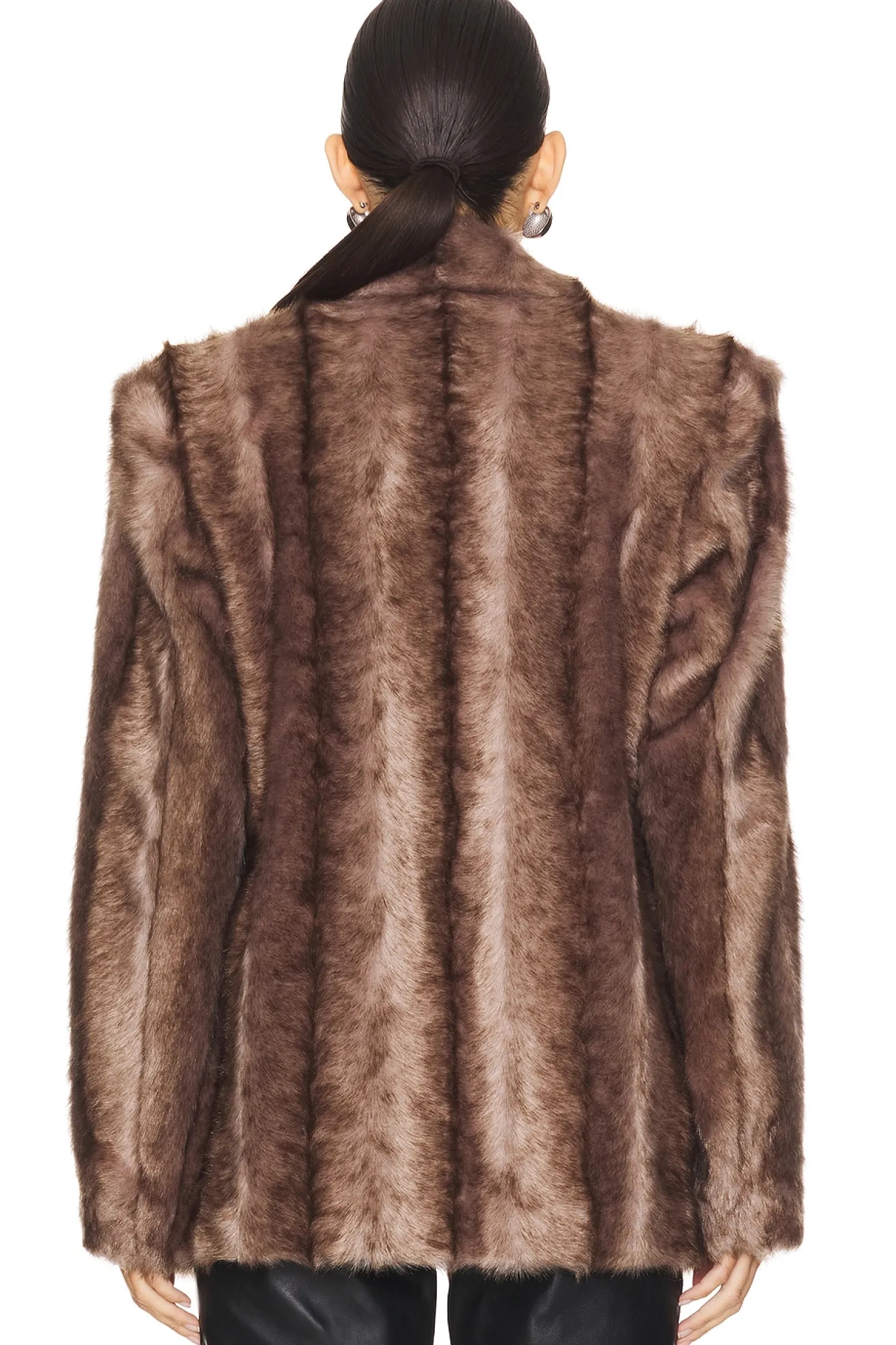 Women AKNVAS Jackets & Coats>Agostino Faux Fur Jacket