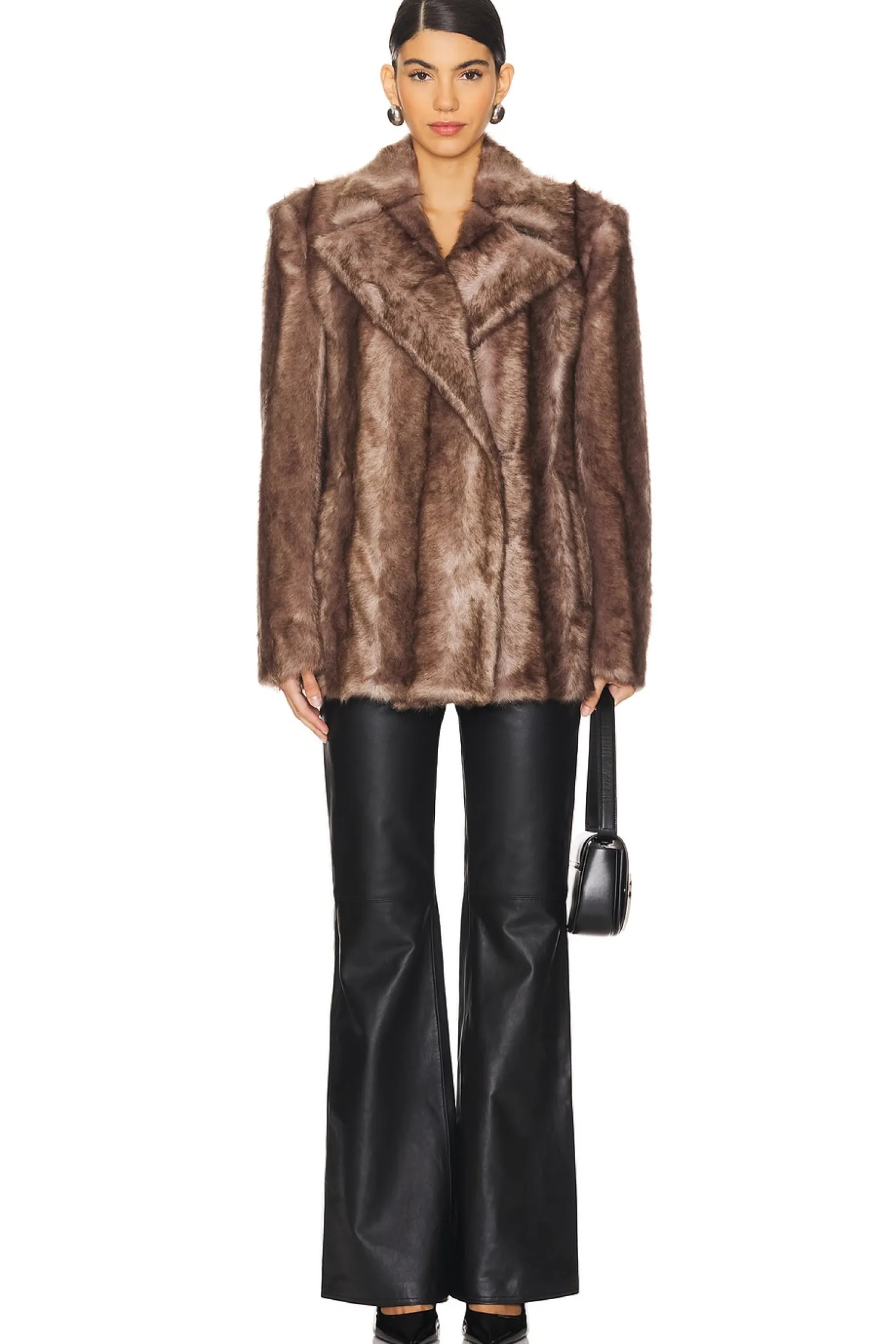 Women AKNVAS Jackets & Coats>Agostino Faux Fur Jacket