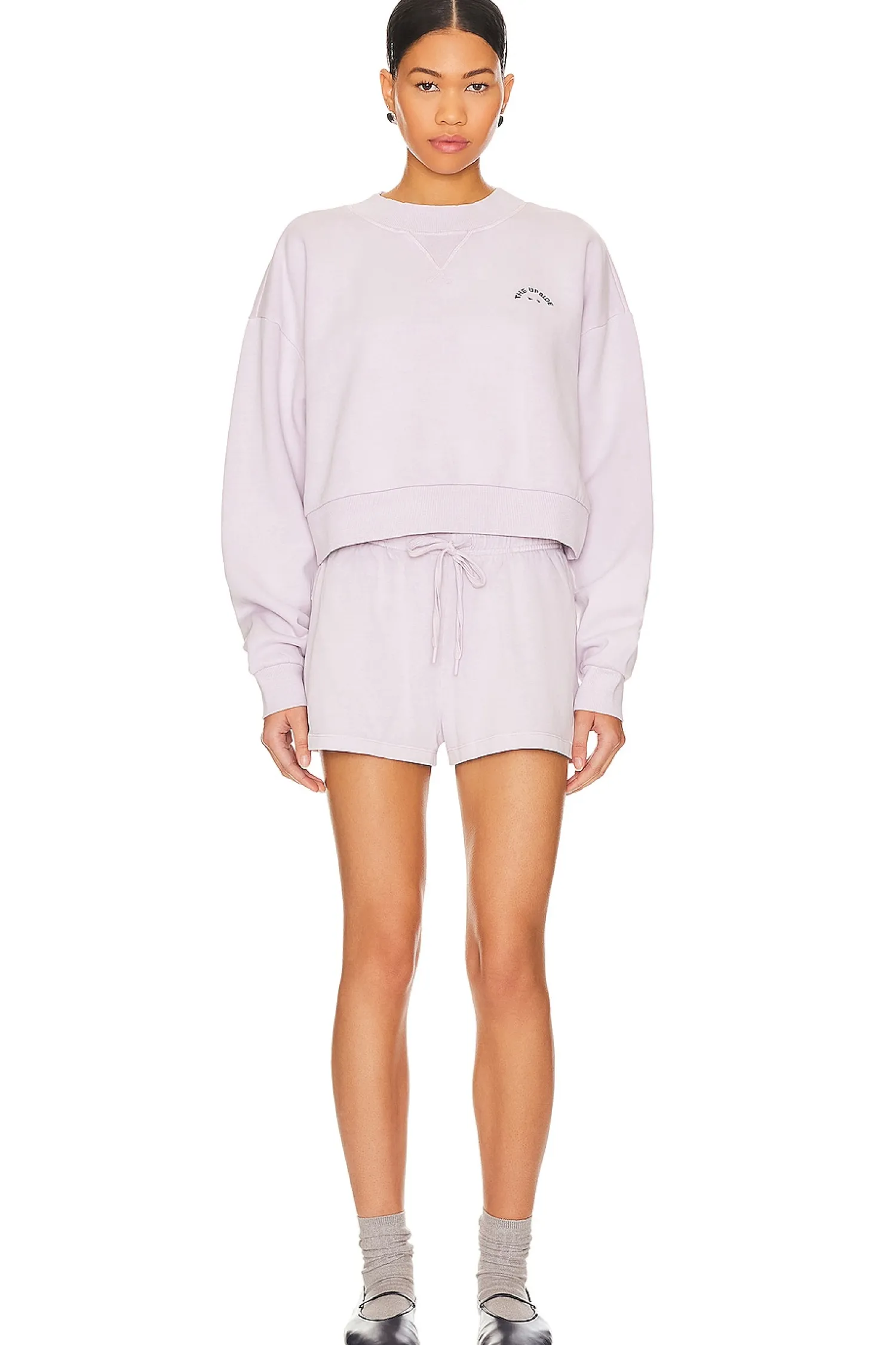 Women THE UPSIDE Loungewear>Akasha Zippy Short
