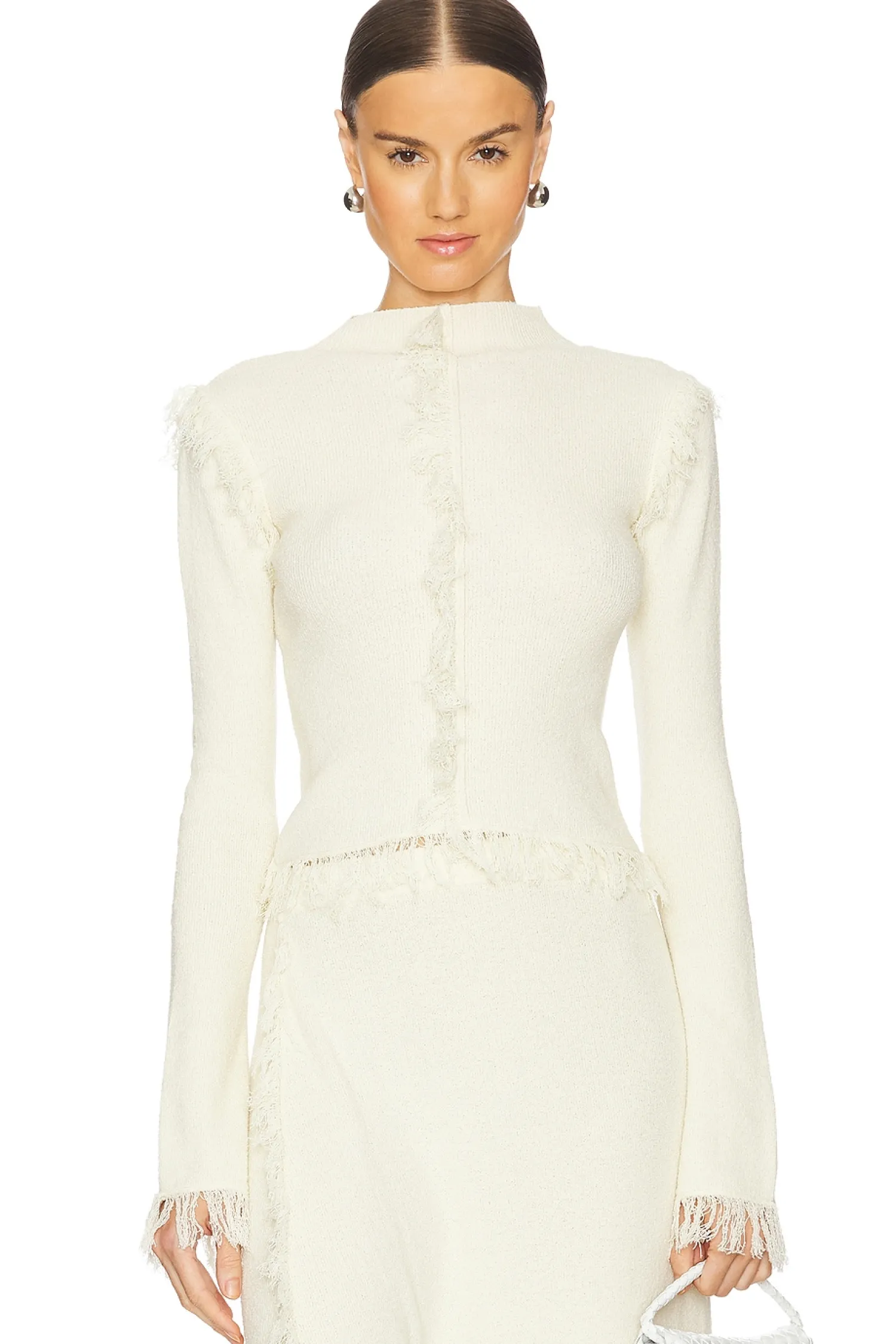 Women Clea Matching Sets>Albi Fringe Knit Top