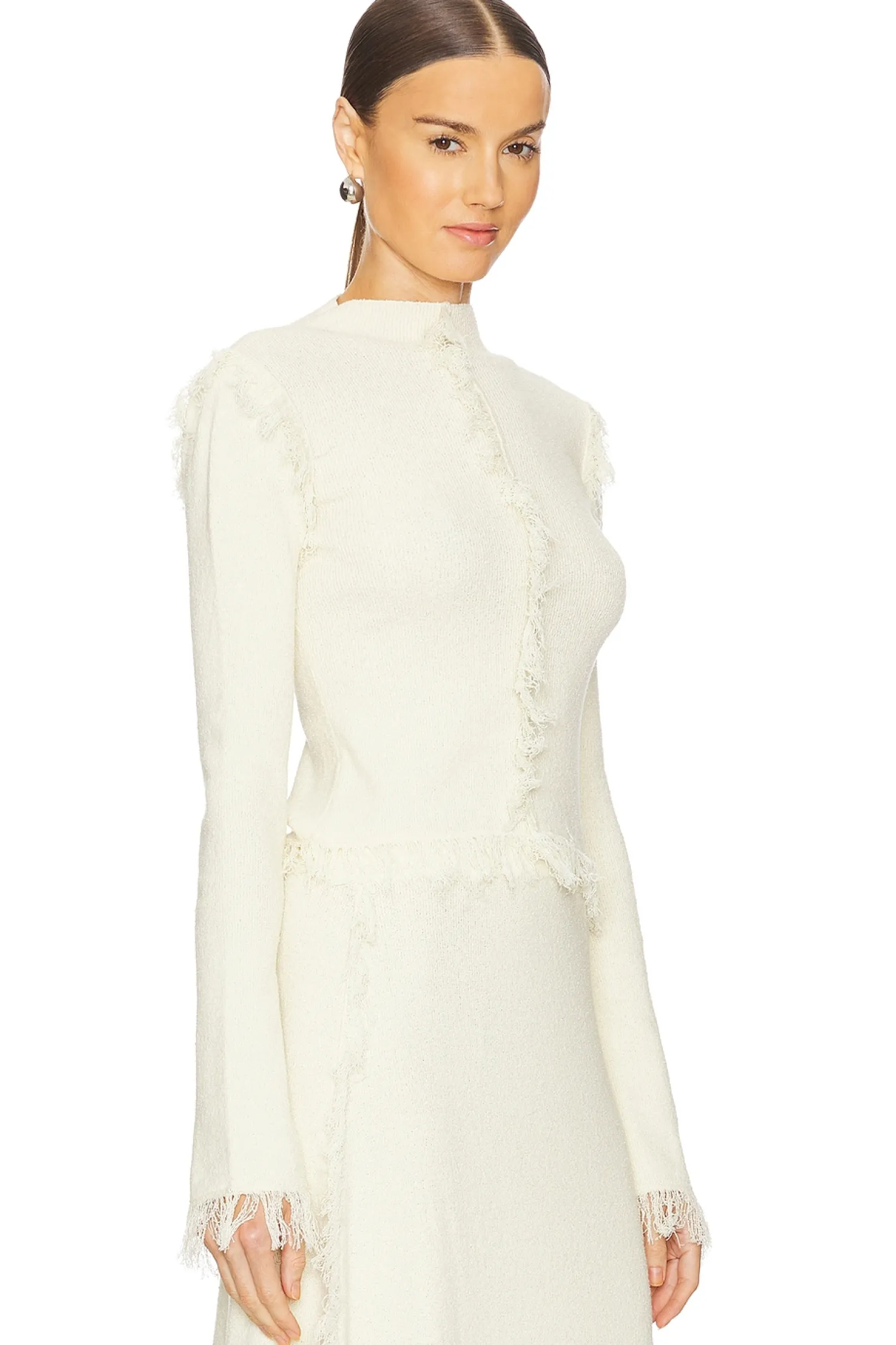 Women Clea Matching Sets>Albi Fringe Knit Top
