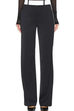 Women Alice + Olivia Pants>Alexander Straight Trouser