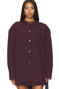 Women SER.O.YA Jackets & Coats>Ali Heavy Crepe Shacket