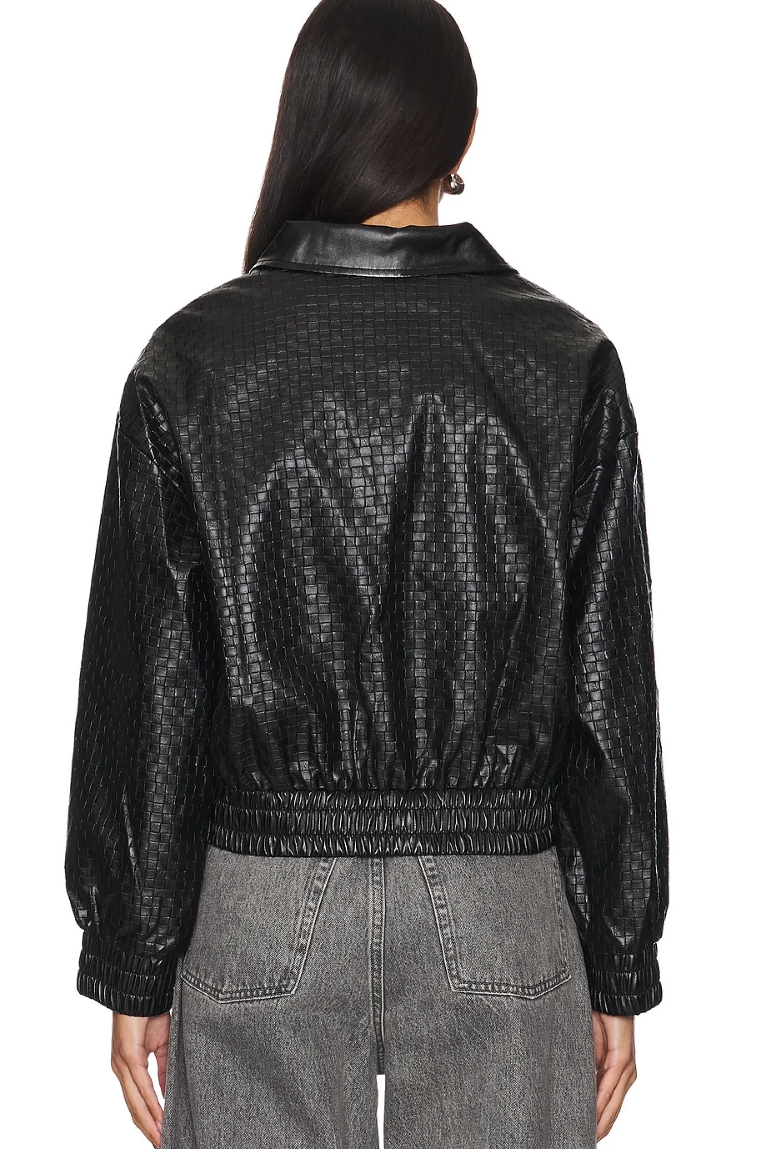 Women superdown Jackets & Coats>Alia Faux Leather Jacket