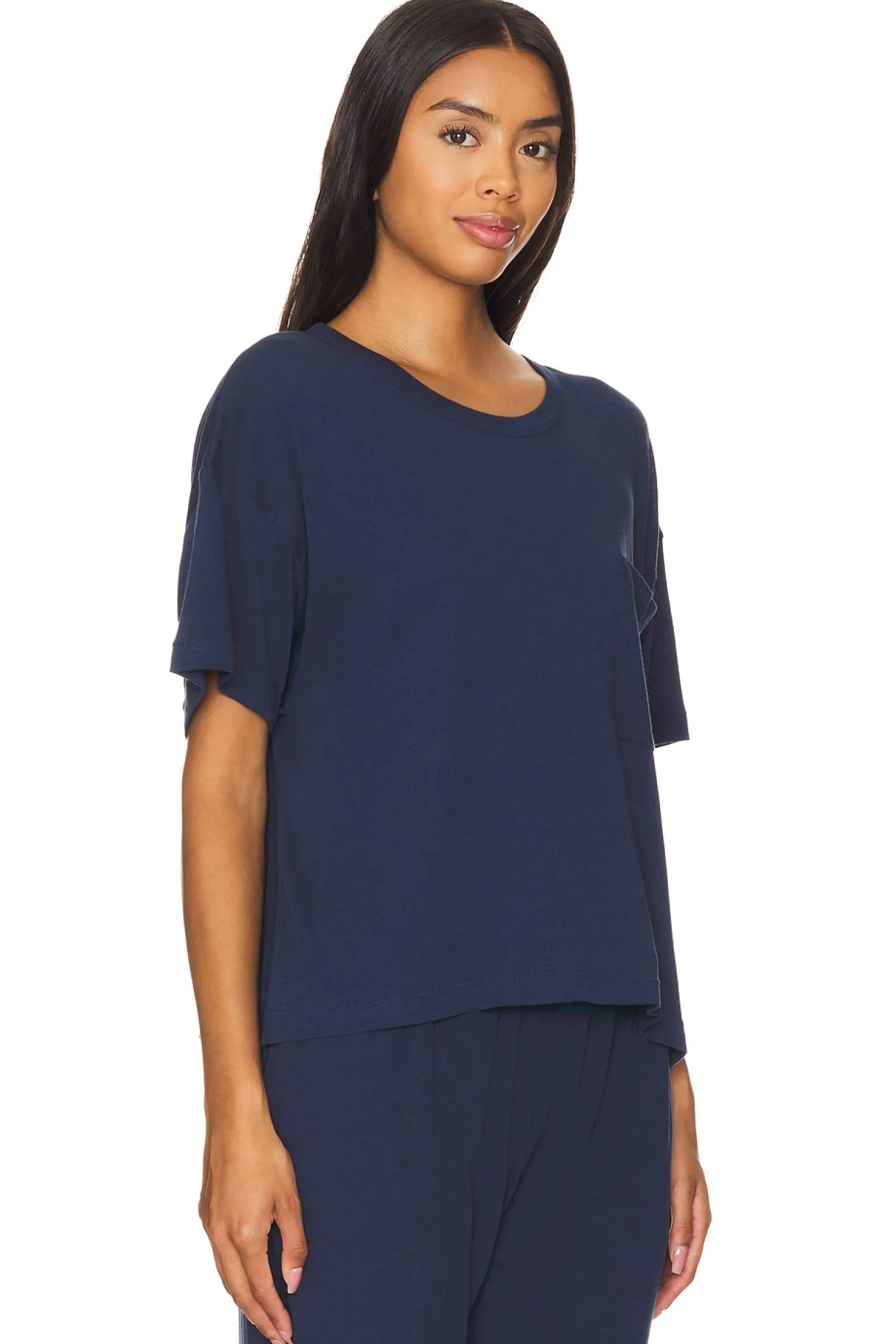 Women eberjey Lingerie & Sleepwear>Aloe Infused Cotton Short Sleeve Tee