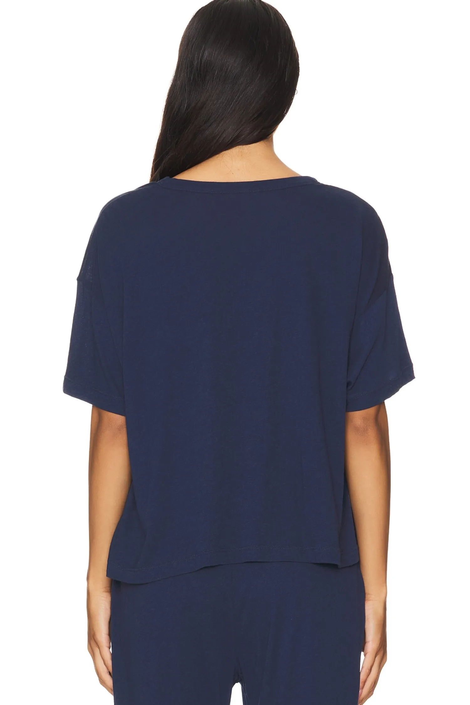 Women eberjey Lingerie & Sleepwear>Aloe Infused Cotton Short Sleeve Tee