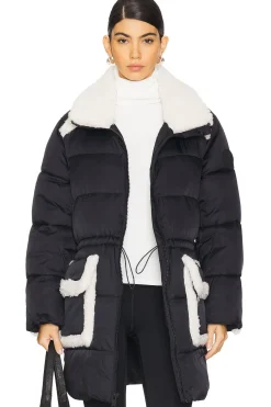 Women UGG Jackets & Coats>Amal Plush Seam Puffer Coat