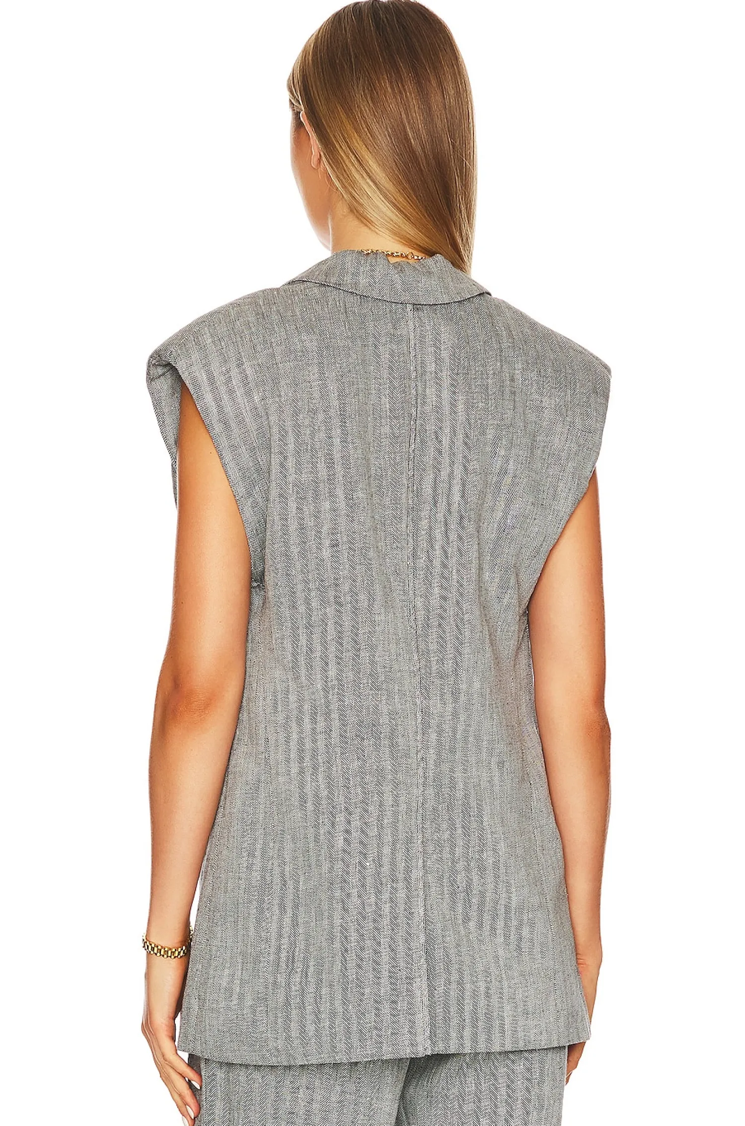 Women Shona Joy Jackets & Coats>Amanda Sleeveless Tailored Blazer