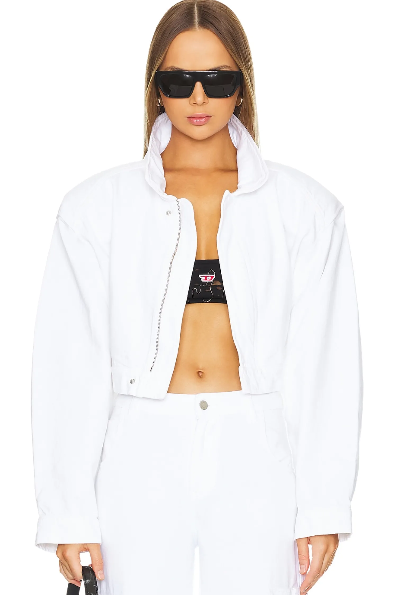 Women 3x1 Jackets & Coats>Amelia Crop Jacket