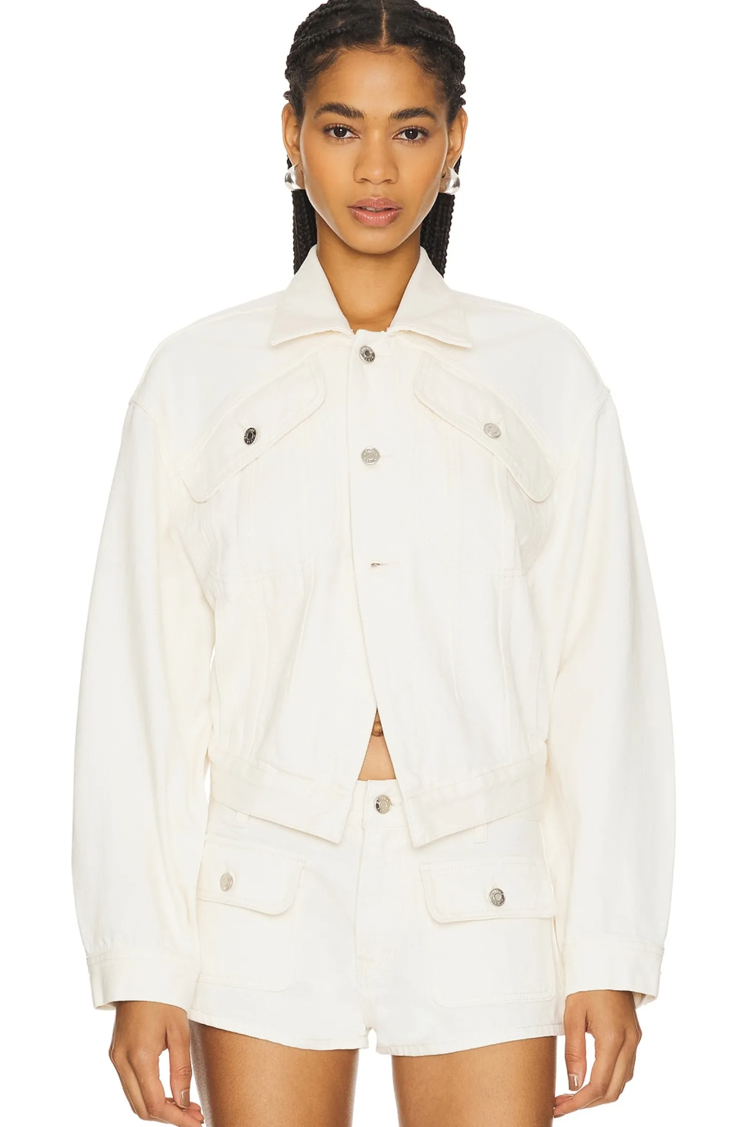 Women GRLFRND Jackets & Coats>Amelia Oversized Cinched Waist Jacket