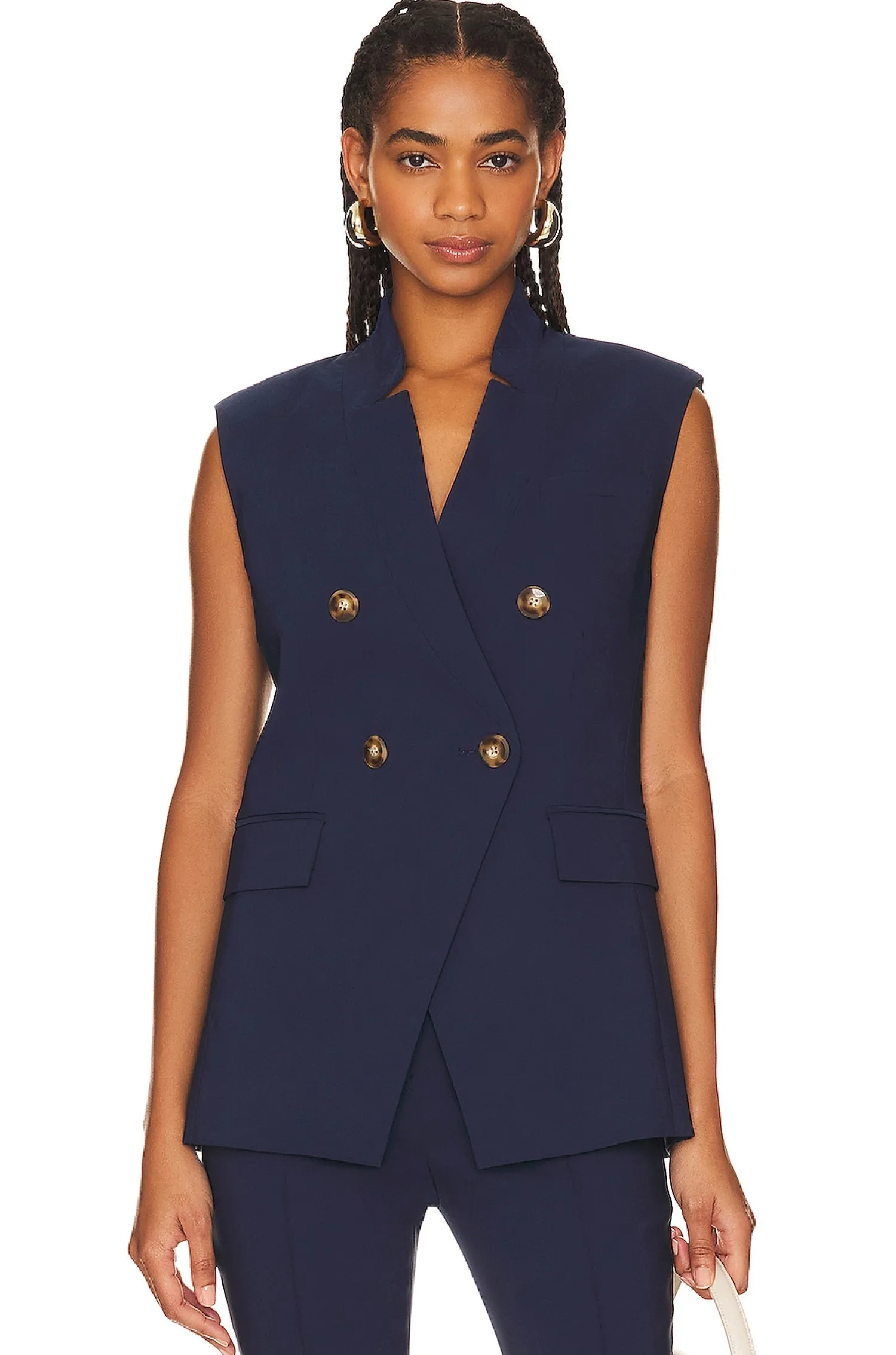 Women Veronica Beard Jackets & Coats>Amika Vest