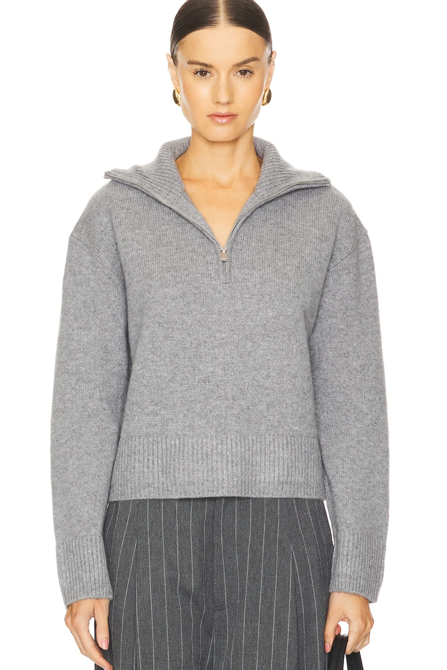 Women SIMKHAI Loungewear>Andes Half Zip Pullover
