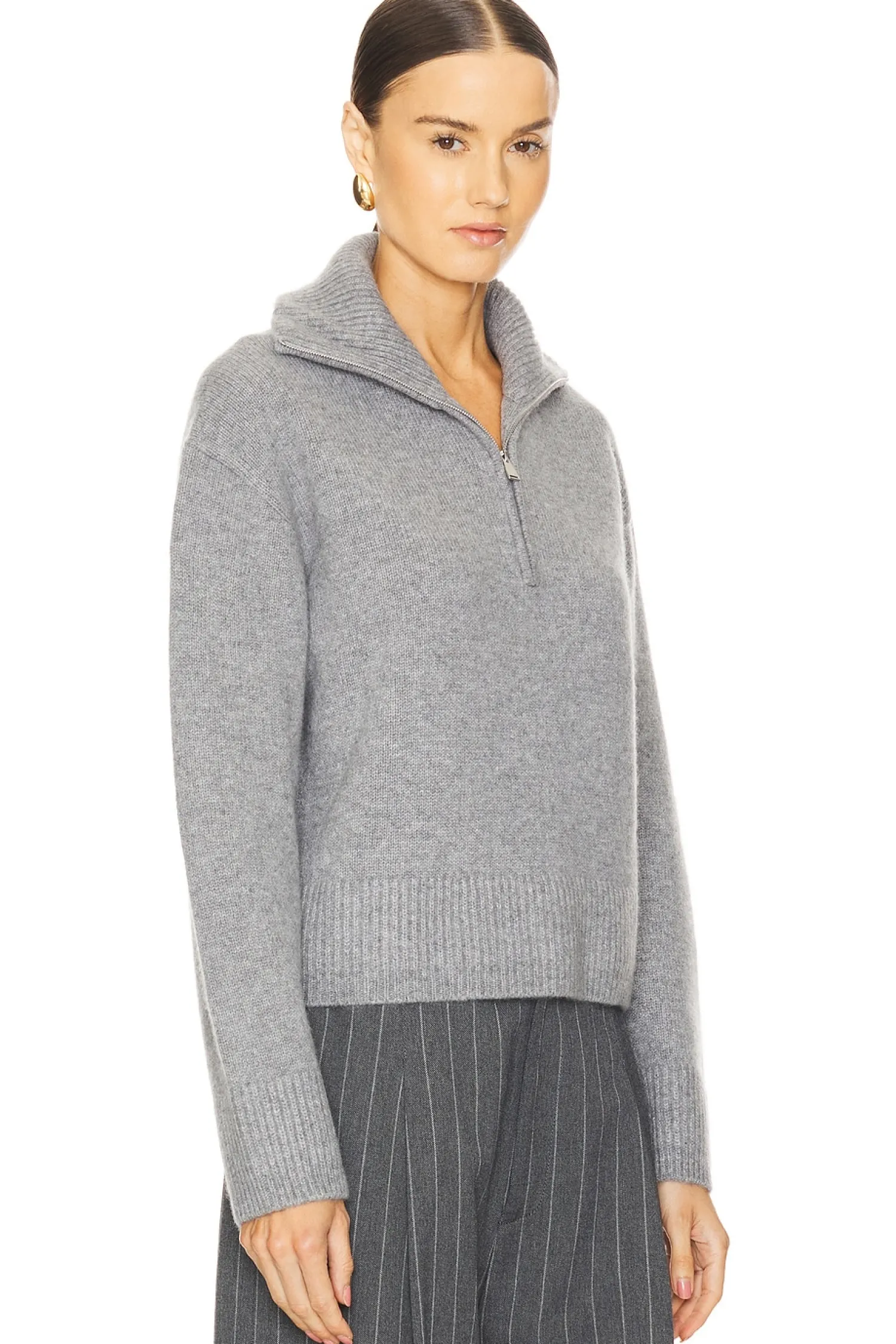 Women SIMKHAI Loungewear>Andes Half Zip Pullover