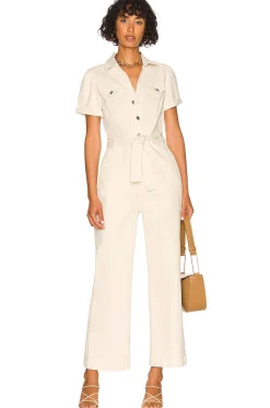 Women PAIGE Jumpsuits>Anessa Puff Sleeve Jumpsuit