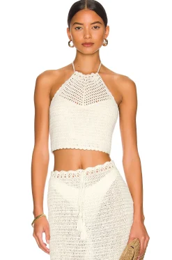 Women MORE TO COME Matching Sets>Angelina Halter Top