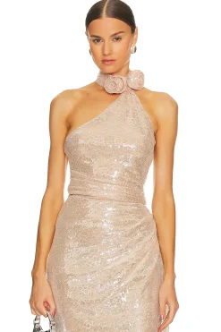Women LPA Matching Sets>Aniella Halter Top