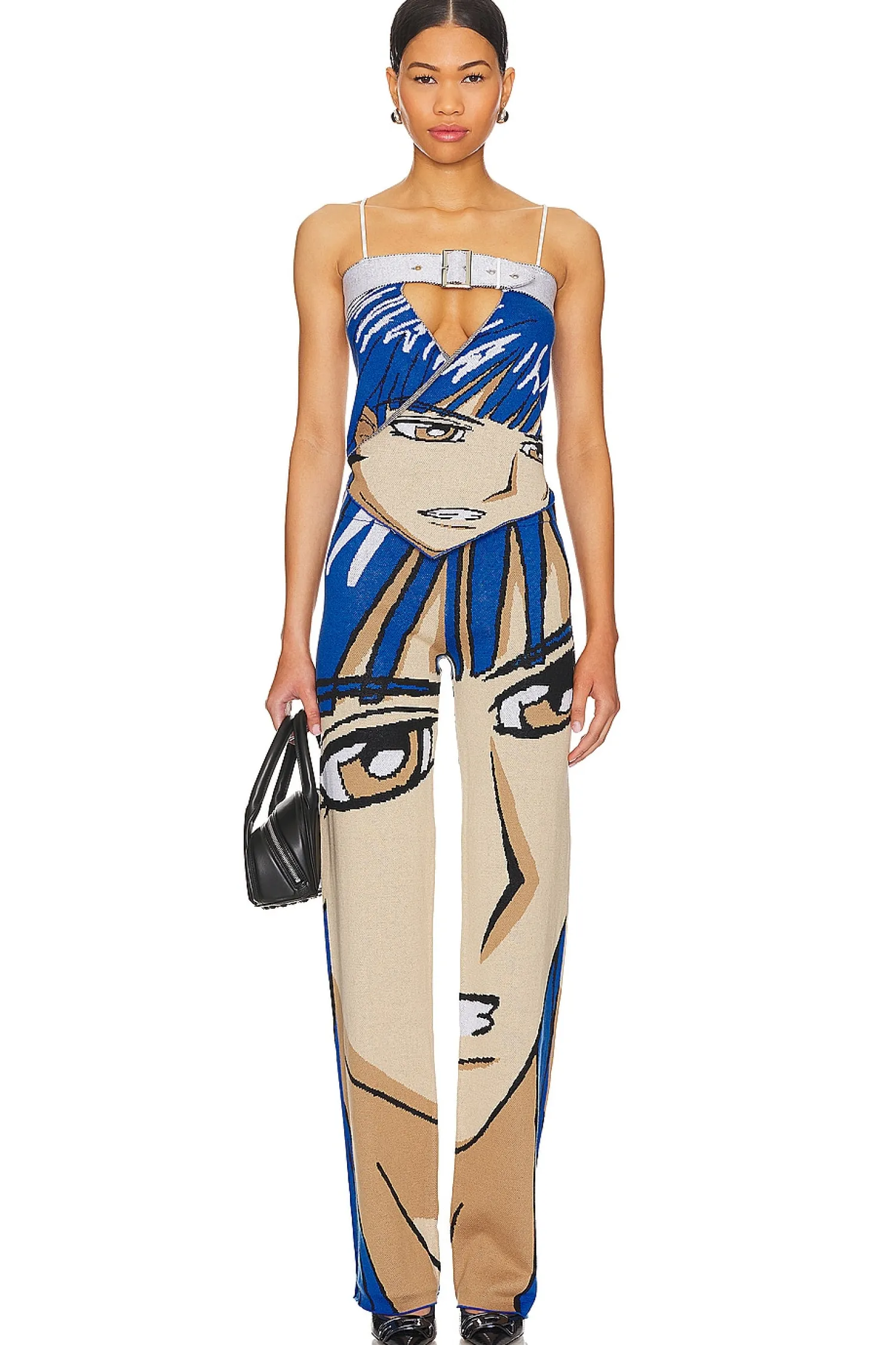Women 1XBLUE Pants|Matching Sets>Anime Trousers
