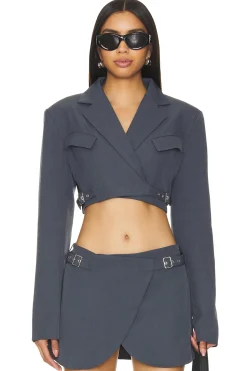Women LIONESS Matching Sets|Jackets & Coats>Anja Crop Jacket