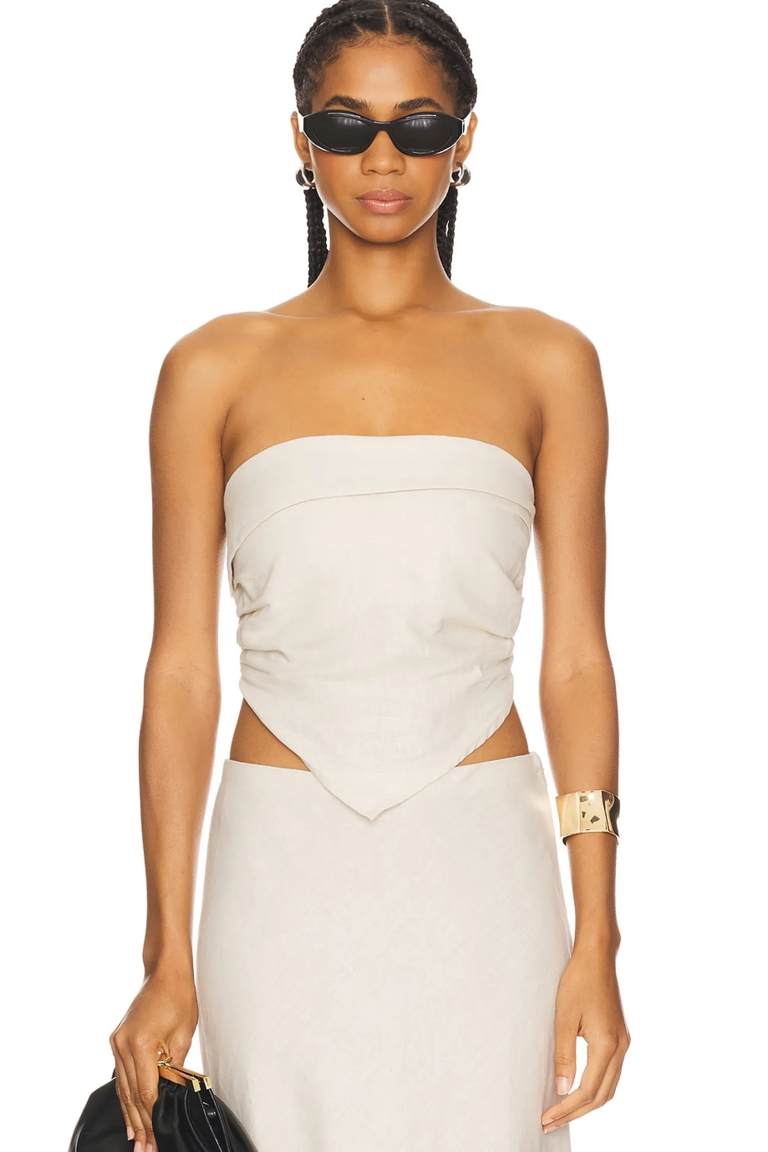 Women FAITHFULL THE BRAND Matching Sets>Antibes Strapless Top