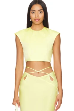 Women Bardot Matching Sets>Anya Satin Top