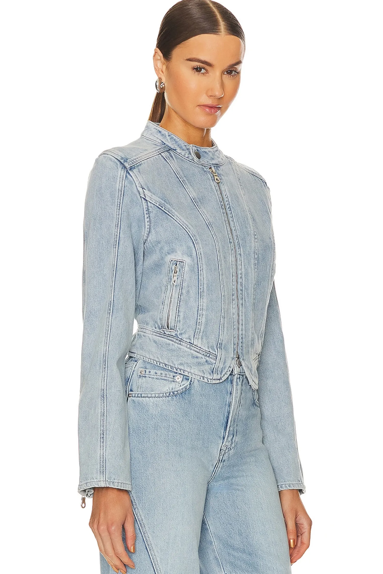 Women GRLFRND Jackets & Coats>Ash Racer Jacket