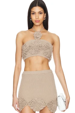 Women Lovers and Friends Matching Sets>Ashby Crochet Top