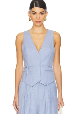 Women Shona Joy Matching Sets|Jackets & Coats>Asher Belted Vest