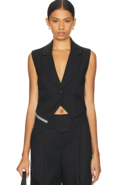Women NONchalant Label Jackets & Coats>Asher Vest
