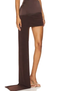 Women Khanums Matching Sets>Asymmetric Mini Skirt