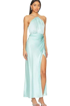 Women The Sei Dresses>Asymmetrical Halter Dress