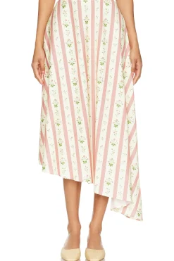 Women WeWoreWhat Matching Sets>Asymmetrical Midi Skirt