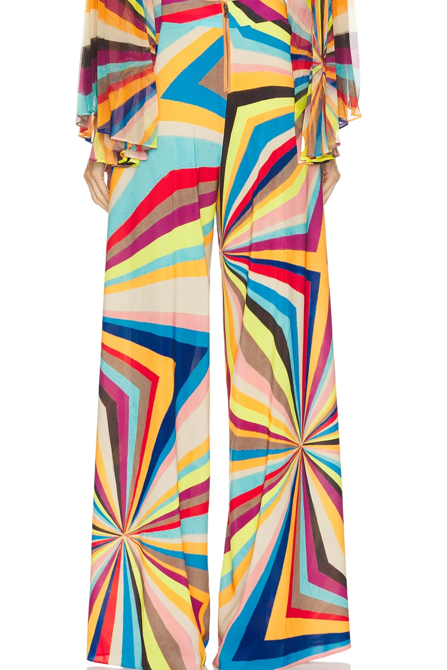 Women Alice + Olivia Pants>Athena Wide Leg Pant