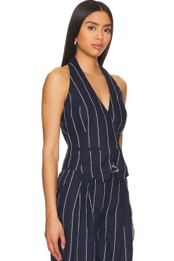 Women NICHOLAS Jackets & Coats>Aurelia Asymmetrical Vest