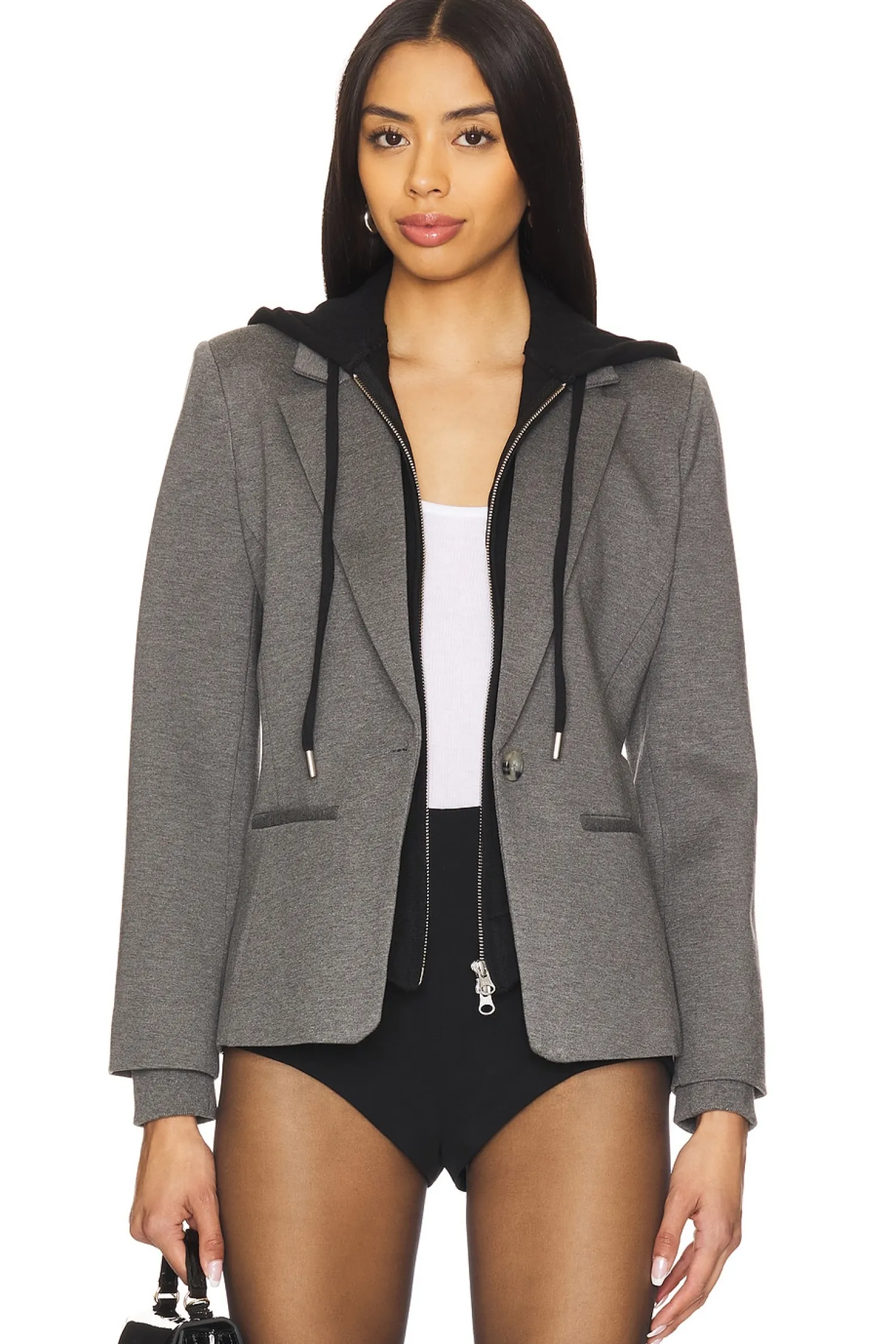 Women Central Park West Jackets & Coats>Avalon Ponte Dickie Blazer With Cuffs