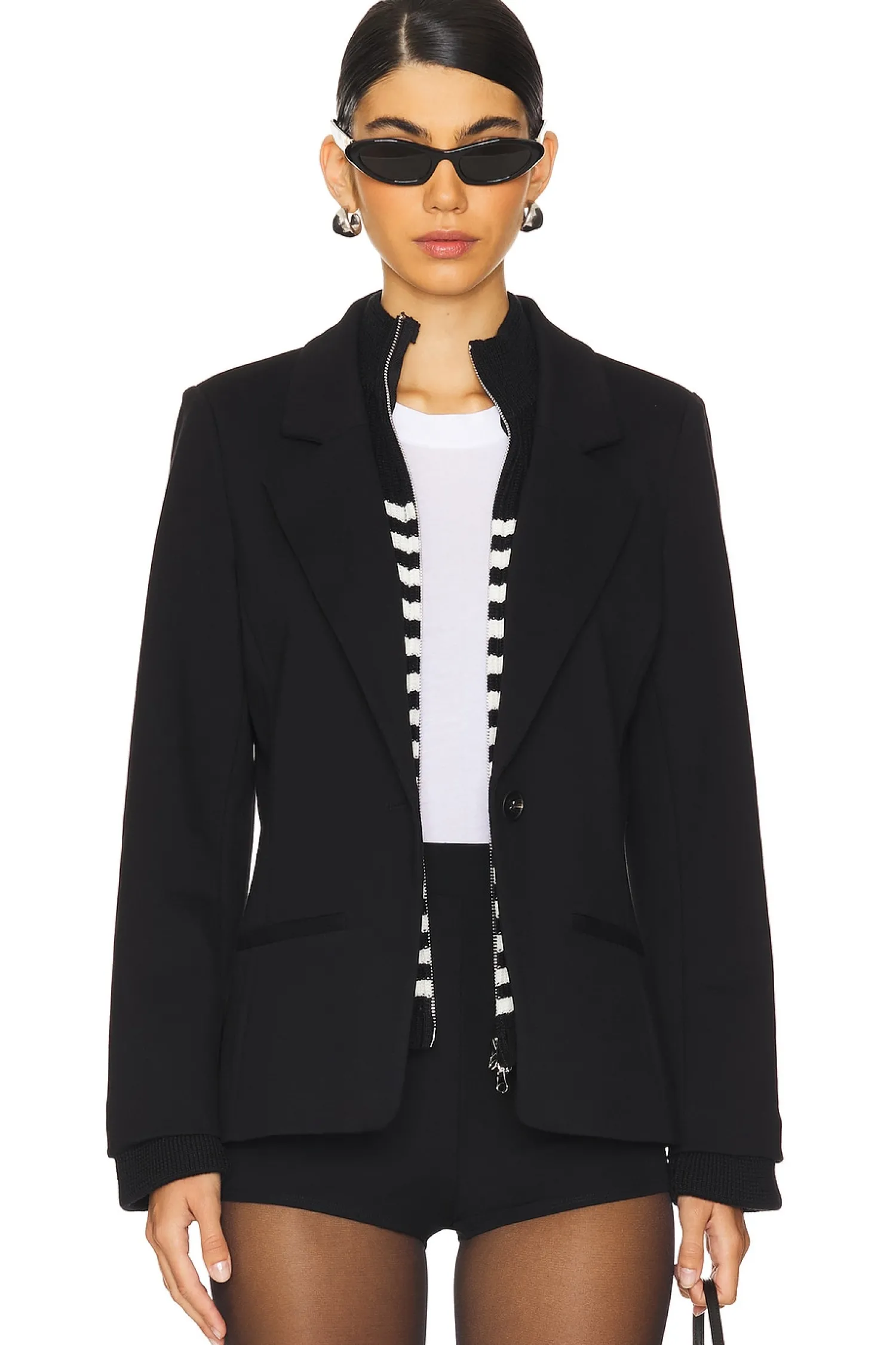 Women Central Park West Jackets & Coats>Avalon Turtleneck Dickie Blazer