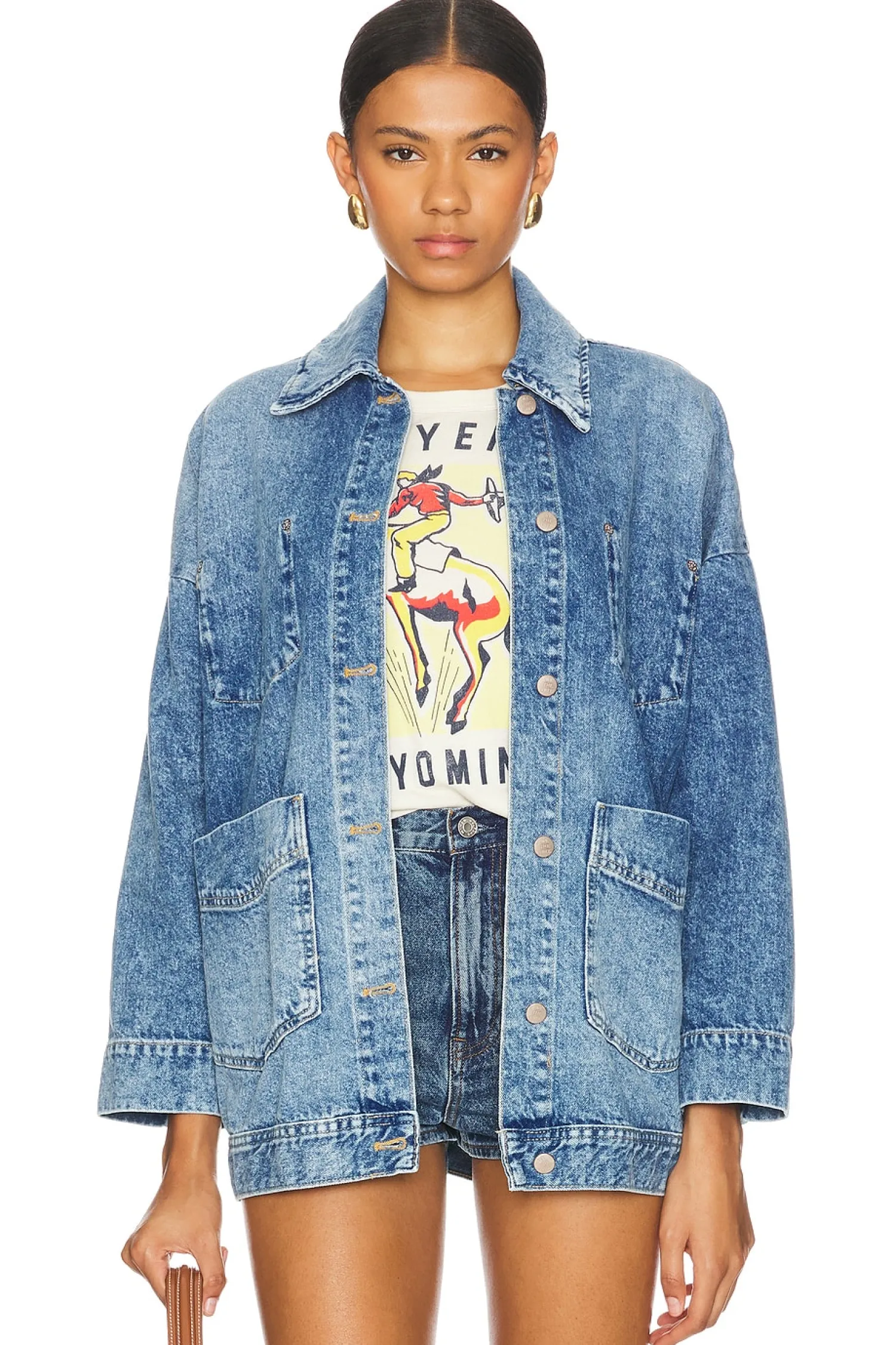Women Free People Jackets & Coats>Avery Denim Jacket