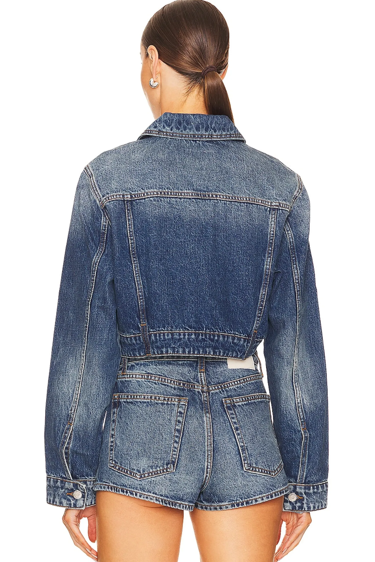 Women GRLFRND Jackets & Coats>Avery Two Tone Utility Jacket