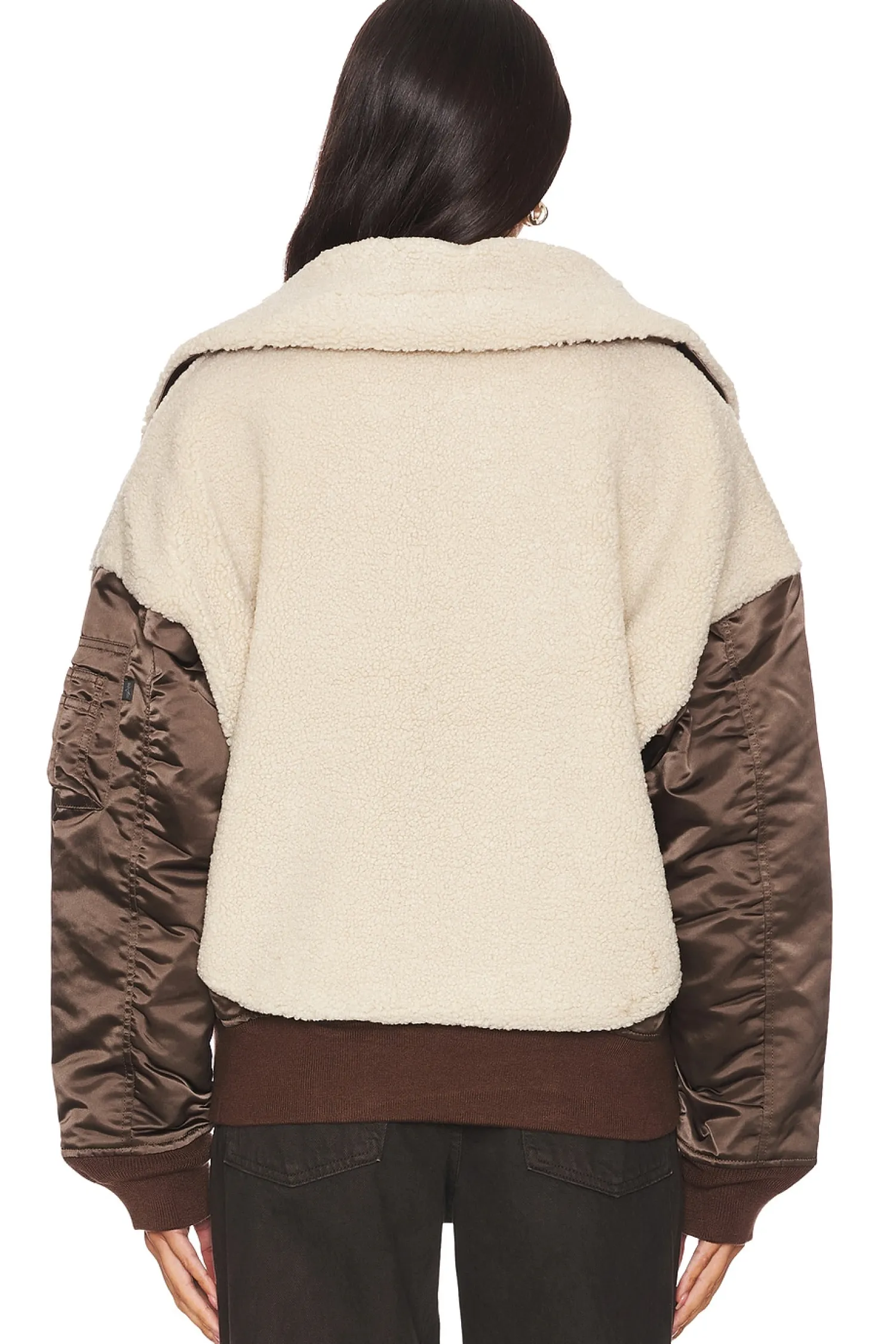 Women ALPHA INDUSTRIES Jackets & Coats>B-15 Sherpa Hybrid Jacket