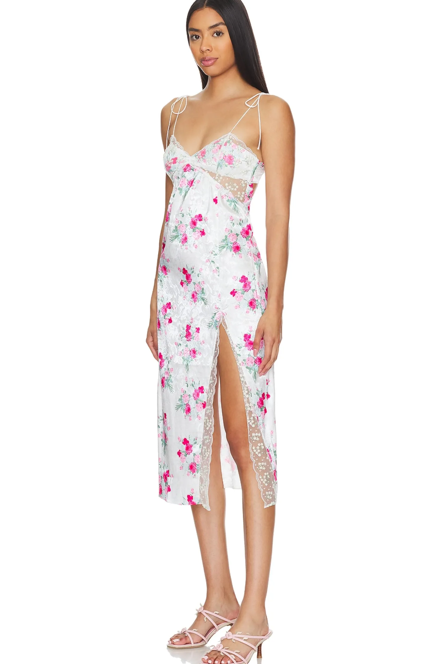 Women For Love & Lemons Lingerie & Sleepwear>Baby's Breath Slip Dress